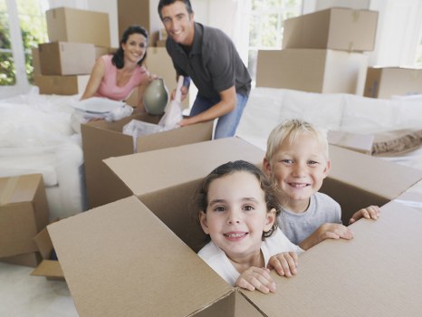 Commercial moving team preparing office relocation in Old Ford