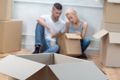 Commercial office removals preparation in Old Ford