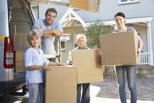 Business relocation planning for a commercial move in East London